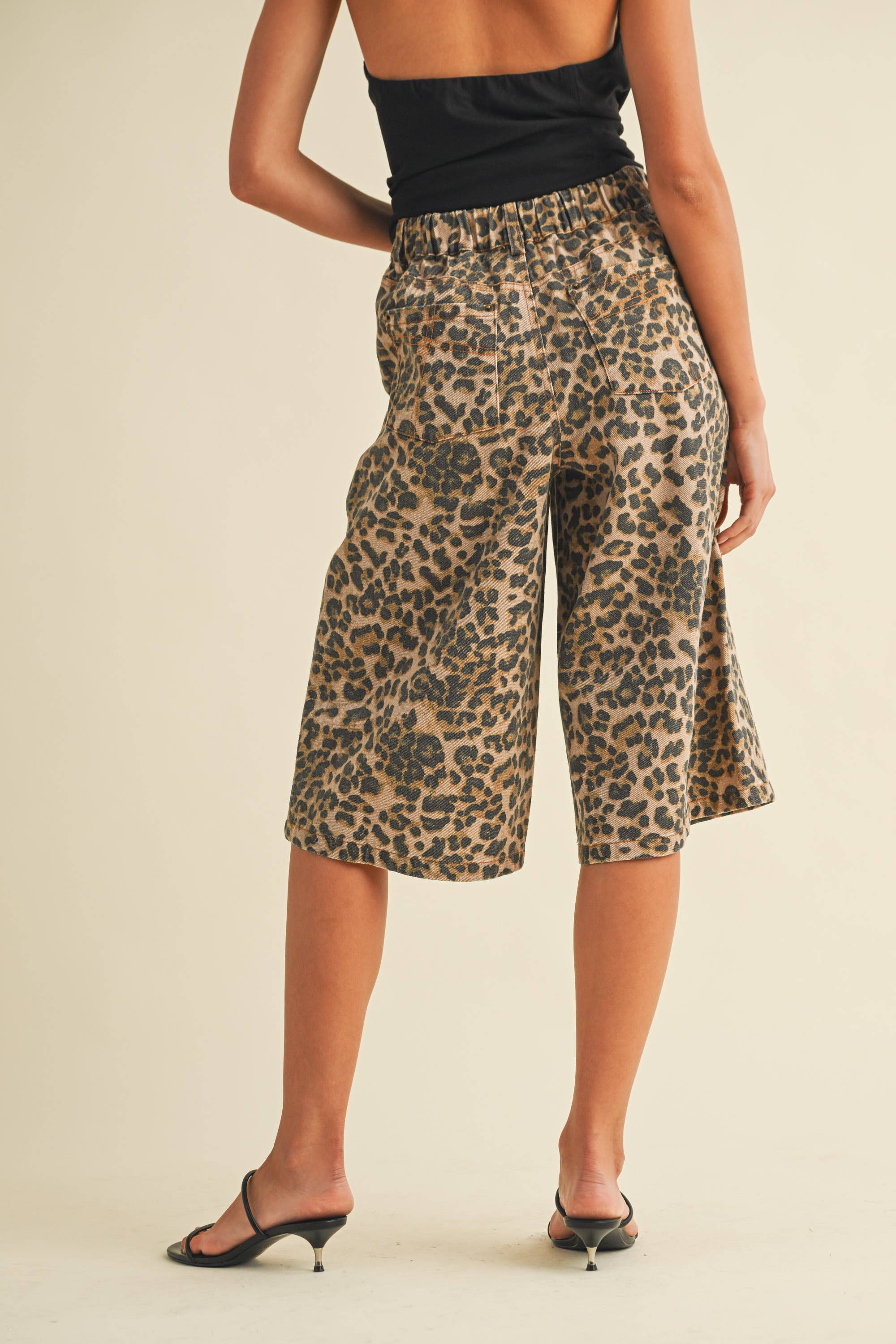 LEOPARD PRINT BERMUDA SHORTS – OCTOBER JAE